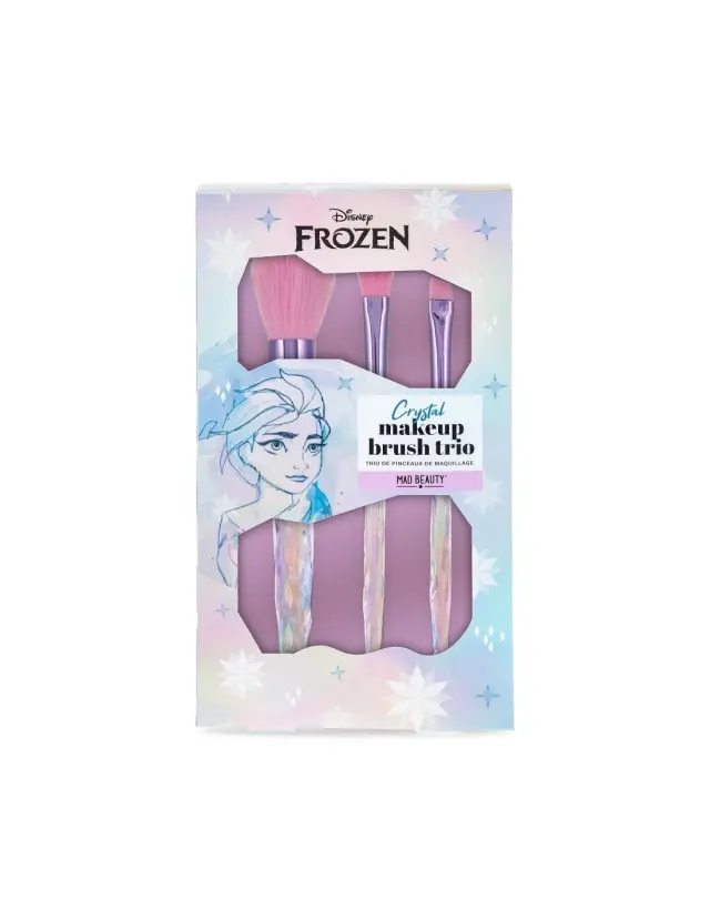 Mad Beauty Frozen Make up Brush Trio Set