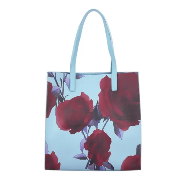 Γυναικεία Τσάντα Χειρός Ted Baker Large Rose Print 282644-MidBlue Γαλάζιο - One Size