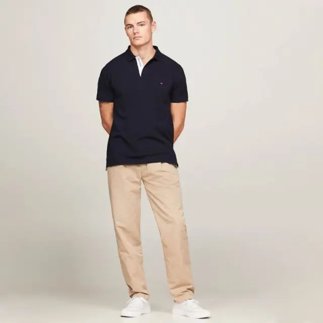 Tommy Hilfiger - Ανδρικά Sneakers Th Cupset Rwb Lth FM0FM04975-YBS Λευκό - 45 2