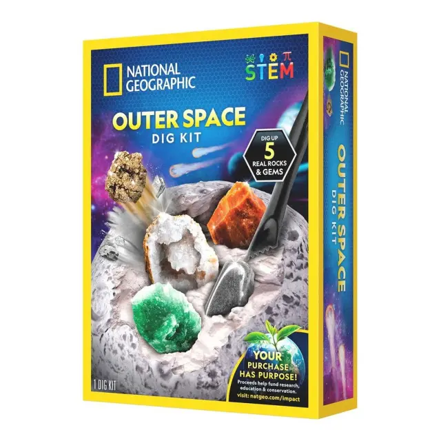 National Geographic - Space-Themed Dig Kit (29-2455) - Toys