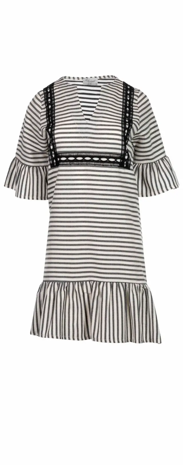 B122 - Black - BEACHWEAR STRIPE