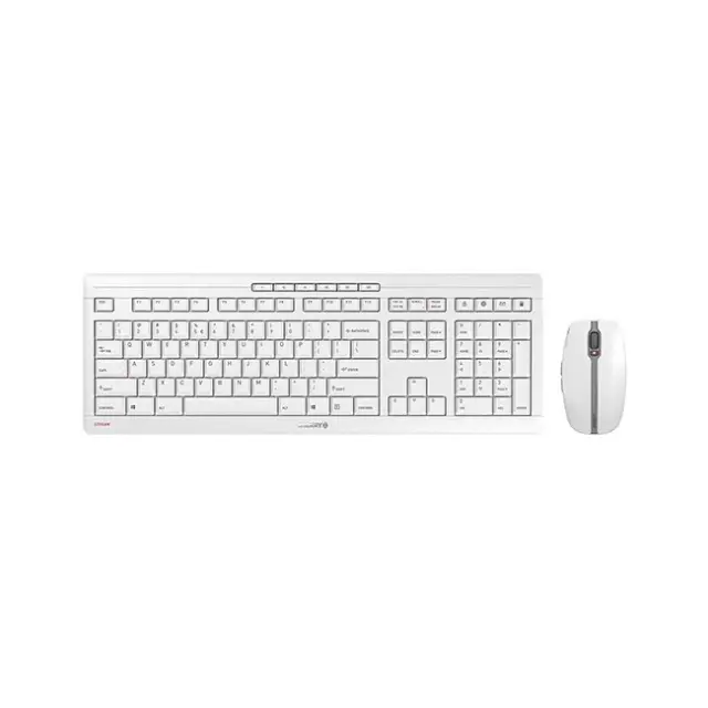 Cherry Keyboard & Mouse Set Stream Desktop Recharge White (JD-8560EU-0)