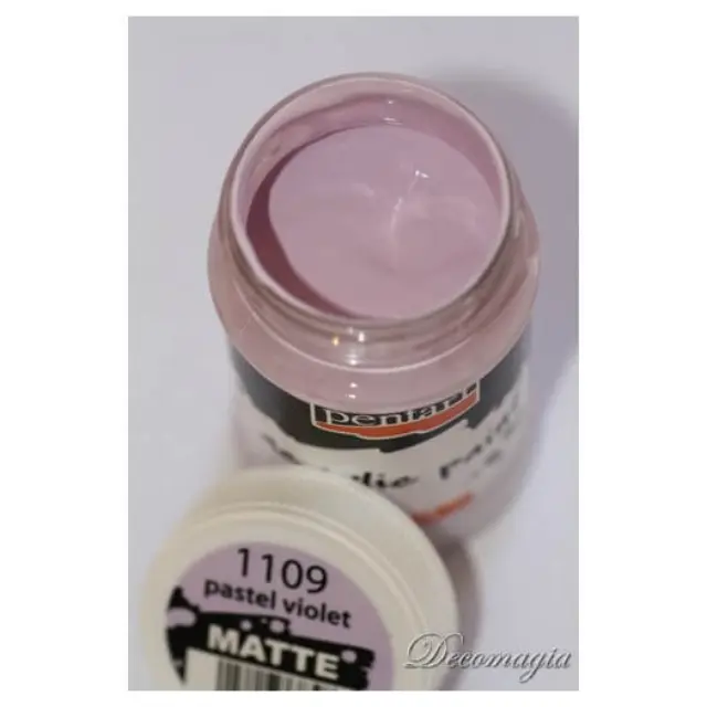 Χρώμα ακρυλικό Pentart 100ml, Pastel violet