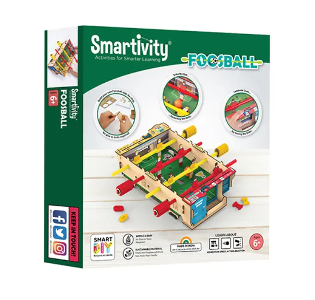 Smartivity DIY Foosball / Κατασκευάζω το δικό μου Ποδοσφαιράκι