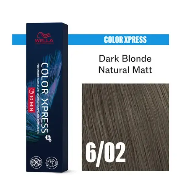 Wella Professionals Color Xpress 6/02 Dark Blonde Natural Matt 60ml