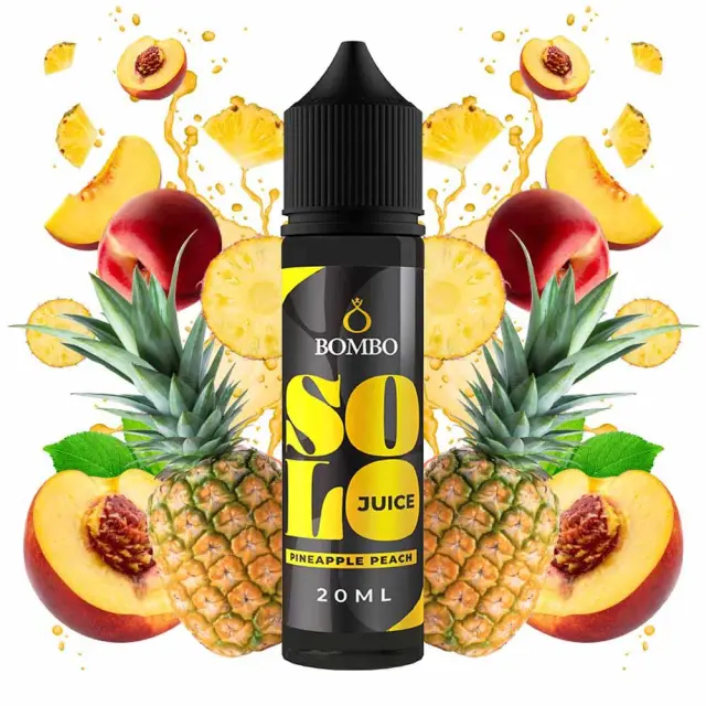 Bombo Solo Juice Pineapple Peach 15ml/60ml