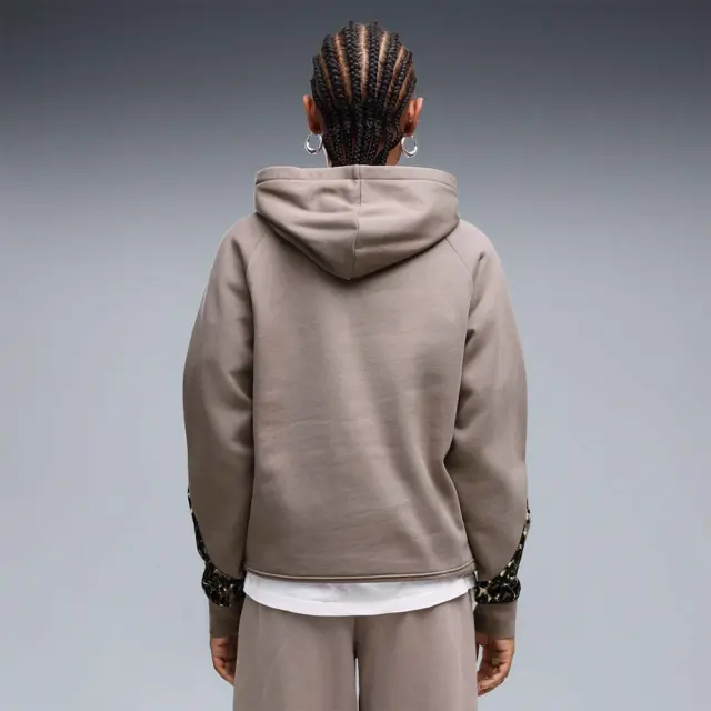 Puma Women's Sport Animal Standard Fleece Hoodie Μπεζ 694007-81 (Puma) - Small 2