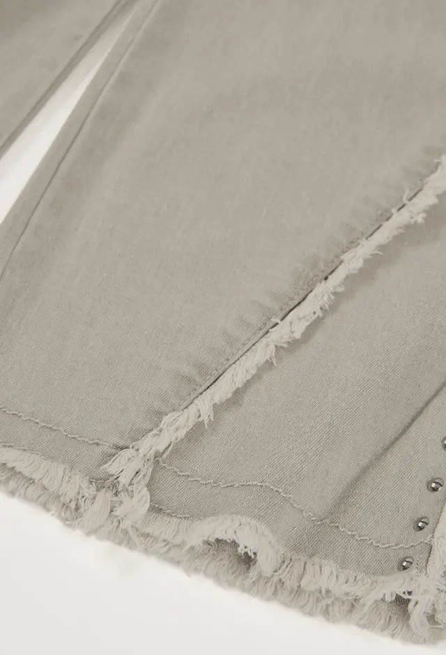 Boboli denim stretch παντελόνι για κορίτσι 433033-LGREY 2