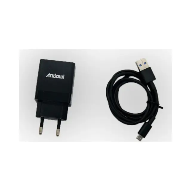 ΦΟΡΤΙΣΤΗΣ SMART CHARGER MicroUSB 2.4A ANDOWL AN-CX-17micro 2