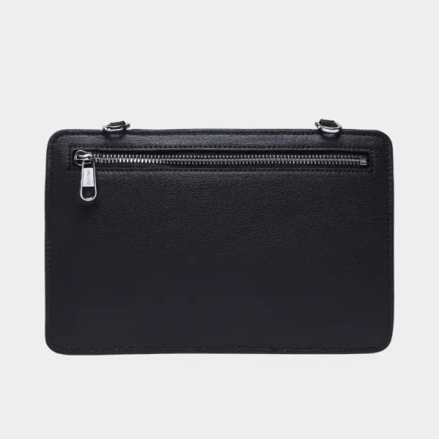 Calvin Klein - Ανδρική Τσάντα Ώμου / Χιαστί Elevated Multi Zip Xbody K50K510213-BAX Μαύρο 3