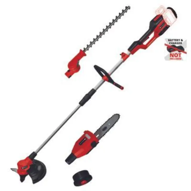 Einhell GE-LM 36 36/4in1 - Πολυμηχάνημα Κήπου Μπαταρίας με Κονταροπρίονο, Χλοοκοπτικό και Μπορντουροψάλιδο (3410901)