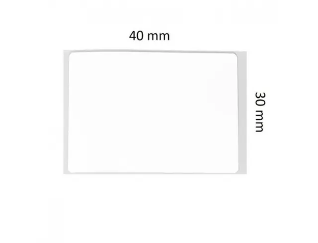 230 Αυτοκόλλητες Θερμικές Niimbot με μέγεθος 40x30mm - ΔιάφανοA2G88318801 2