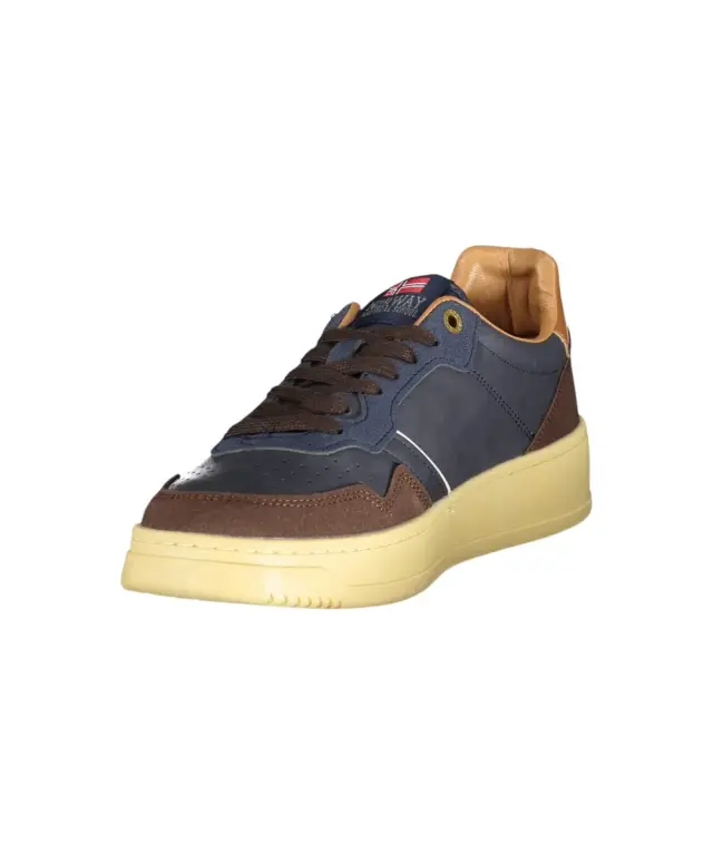 Norway Nautical School - Ανδρικά Sneakers 851062-DEEPBR Μπλε Σκούρο - 44 3