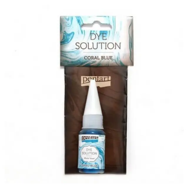 Dye Solution 10ml Pentart - Coral Blue