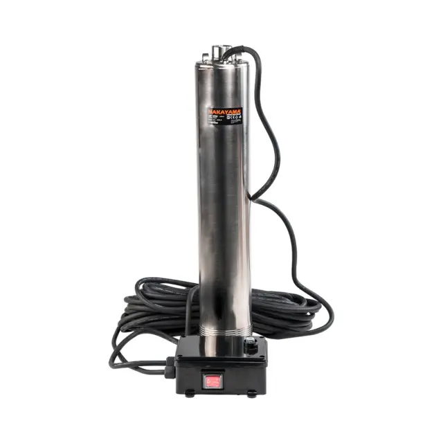 Nakayama Pro NP1190 - Αντλία Πηγαδιού Inox Με Πίνακα 900W (030621)