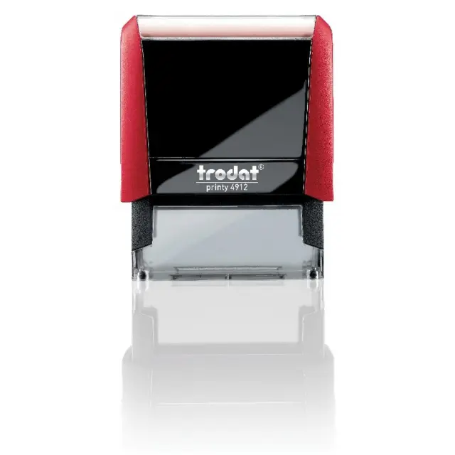 Μηχανισμός Αυτόματης Σφραγίδας Trodat 4912 47x18mm Κόκκινο 2