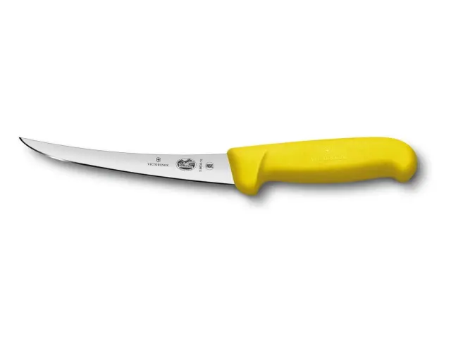 Μαχαίρι Ξεκοκαλίσματος Victorinox Fibrox με μήκος λεπίδας 15cm - Yellow5.6608.15 2