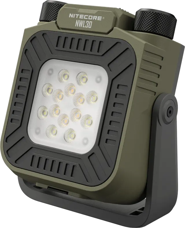 NITECORE NWL30 Πολυλειτουργικό φωτιστικό εργασίας 3 σε 1 για εξωτερικούς χώρους 3000 lumens
