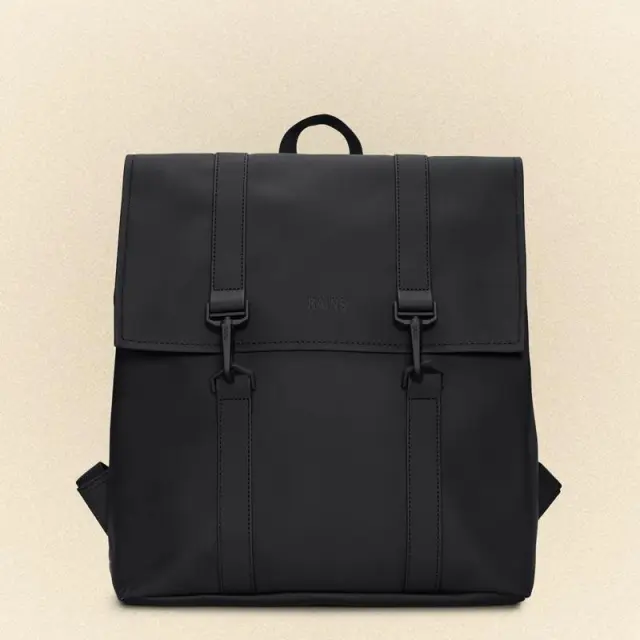 Αδιάβροχο Σακίδιο Rains MSN Bag Mini 13310-Black Μαύρο - ONESIZE