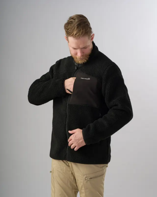 Ζακέτα PENTAGON Summit Sherpa fleece K08063-01 (Black) 2