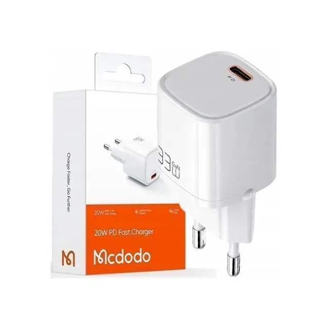 McDodo Φορτιστής CH-4020 20W White (CH-4020)