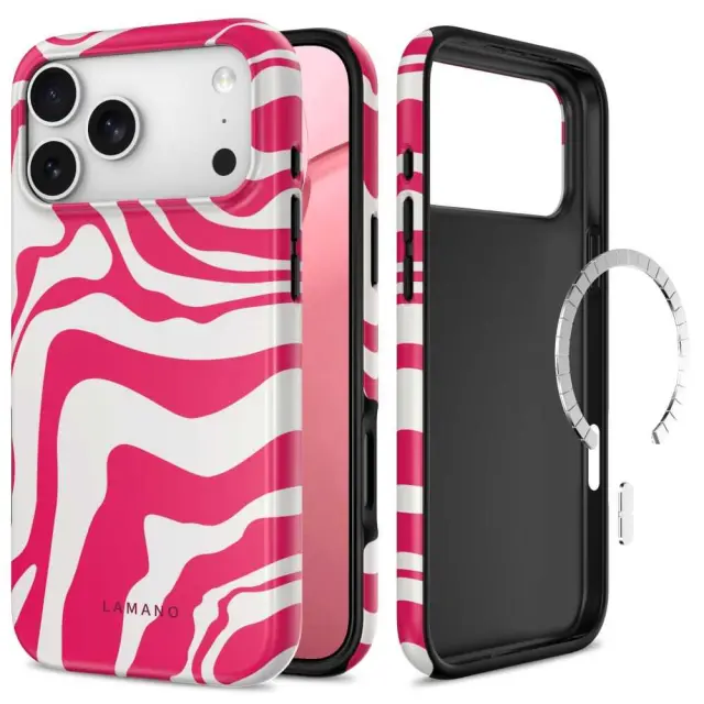 Tech-Protect Lamano MagSafe iPhone 17 Pro / 18 Pro Flamingo Bloom