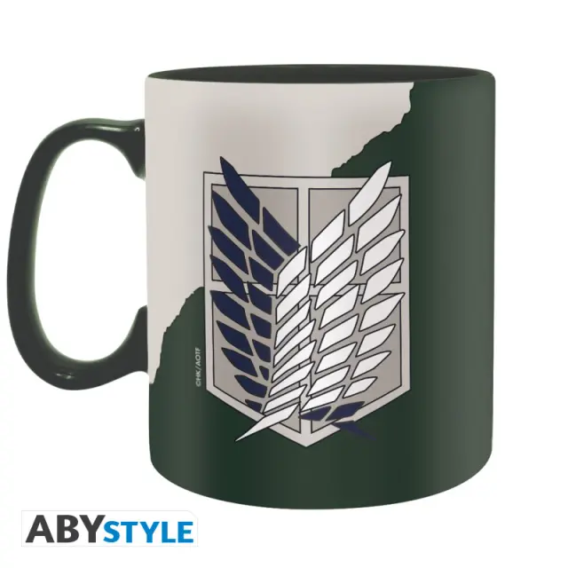 Κούπα κεραμική ATTACK ON TITAN - Mug - 460 ml - Emblem S4 ABYMUGA450 3