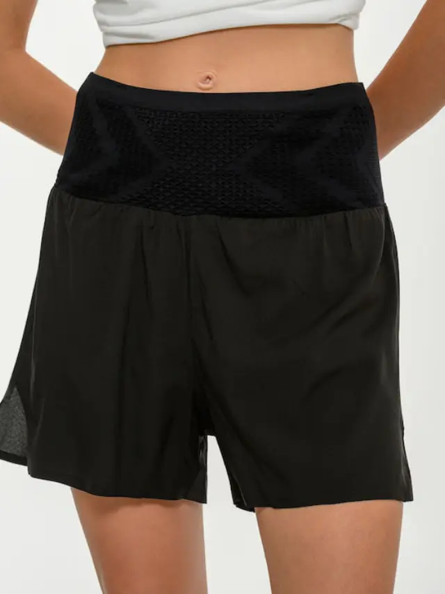 Body Talk Woven Shorts Black 1261-906905 - XL 2