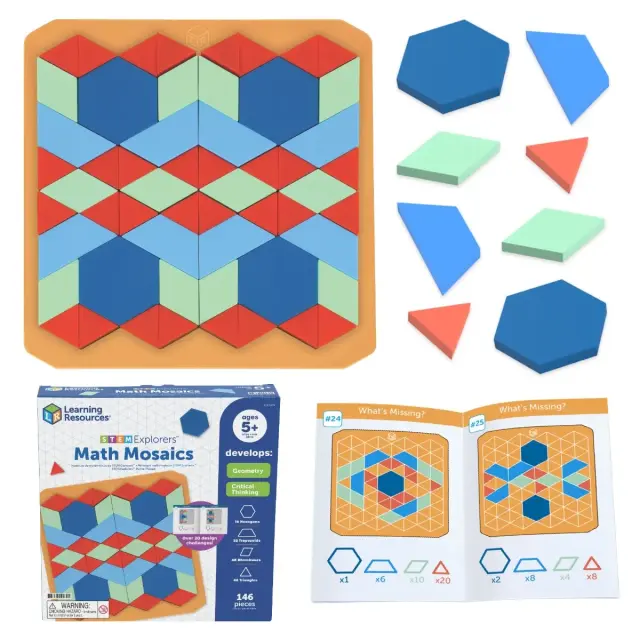 Learning Resources STEM Explorers Math Mosaics (5+ ετών) LER9470