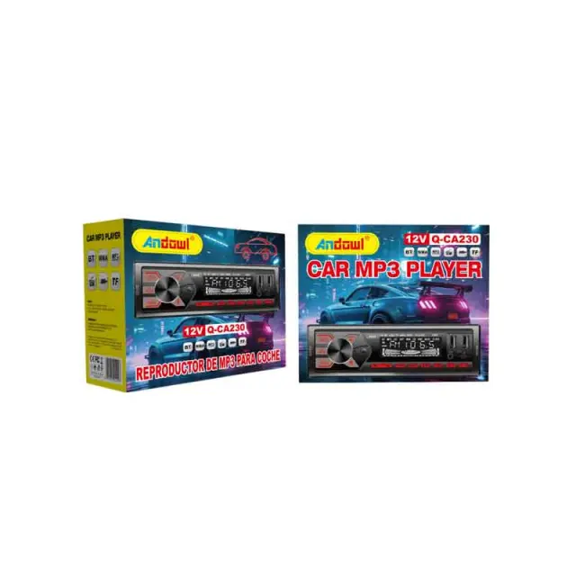 Andowl Ράδιο Αυτοκινήτου MP3 Player 12V 4x50W Q-CA230- Car MP3 Player 12V 4x50W 0751144