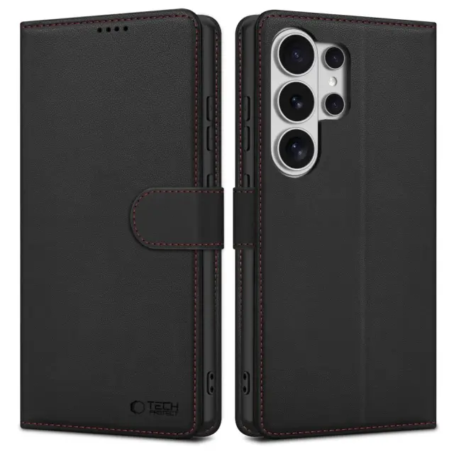 TECH-PROTECT WALLET GALAXY S26 ULTRA BLACK/RED 3