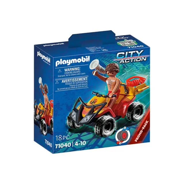 Playmobil City Action Ναυαγοσώστης & Γουρούνα 4Χ4 (71040)