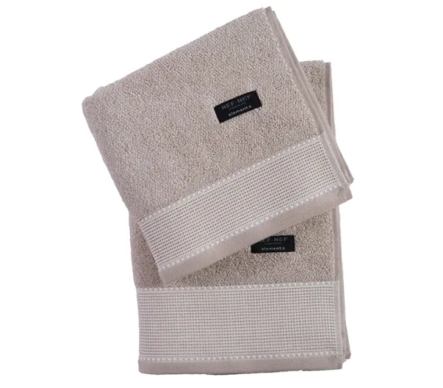 Πετσέτα Μπάνιου 70x140 Nef-Nef Homeware Elements Collection Plainis Beige 2