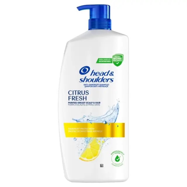 Head & Shoulders σαμπουάν αντιπιτυριδικό citrus 800ml