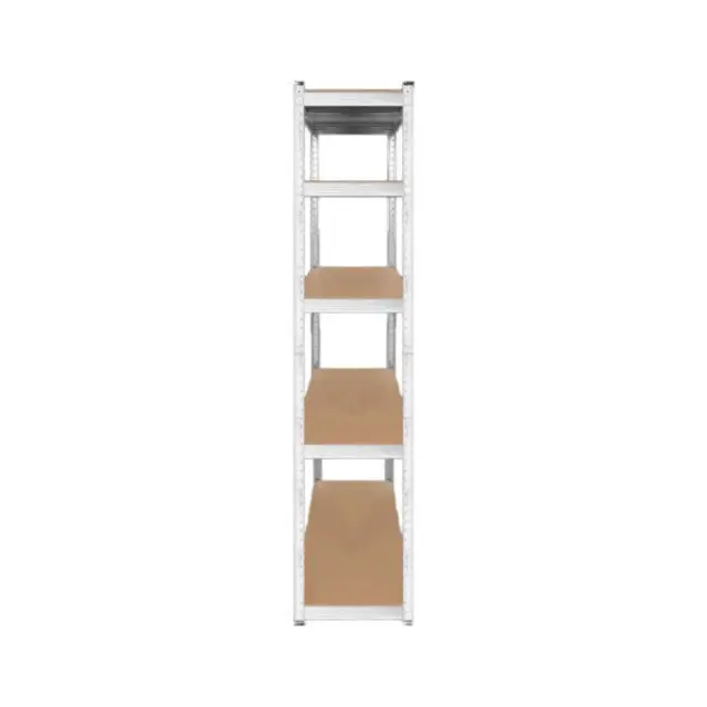 Μεταλλική Ραφιέρα Αποθήκευσης Rebel 180x90x40 cm Ασημί 2