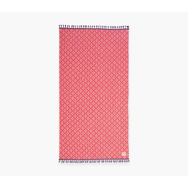 Nef-Nef Homeware Πετσέτα Θαλάσσης Sparkle Fringes 90x170 Πορτοκαλί 3