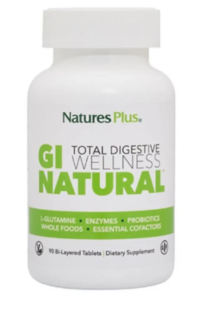 Nature's Plus GI Natural Συμπλήρωμα με Προβιοτικά & Πρεβιοτικά 90 ταμπλέτες