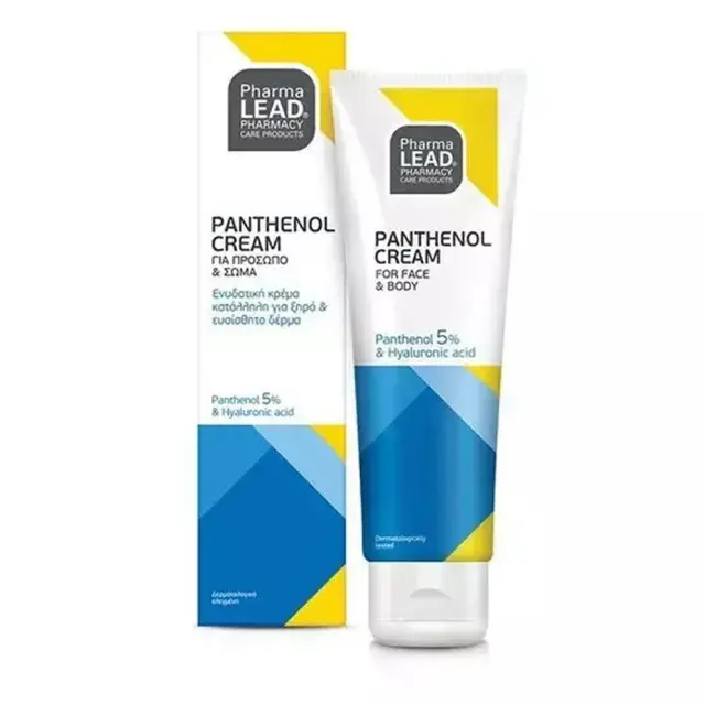 PHARMALEAD Panthenol Ενυδατική Κρέμα Ανάπλασης με Υαλουρονικό Οξύ για Ξηρές Επιδερμίδες 100ml