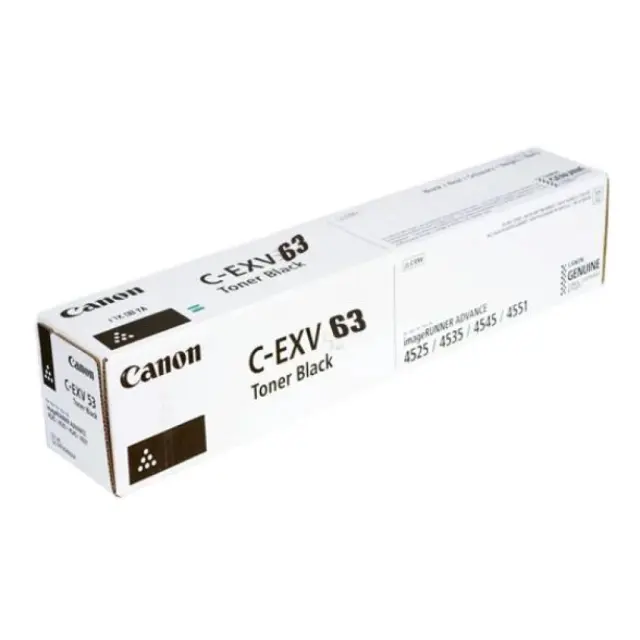 Canon C-EXV63 Γνήσιο Toner Laser Εκτυπωτή Μαύρο 30000 Σελίδων 5142C002