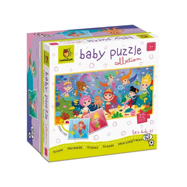 Baby Puzzle, Γοργόνες 32 τμχ- Ludattica