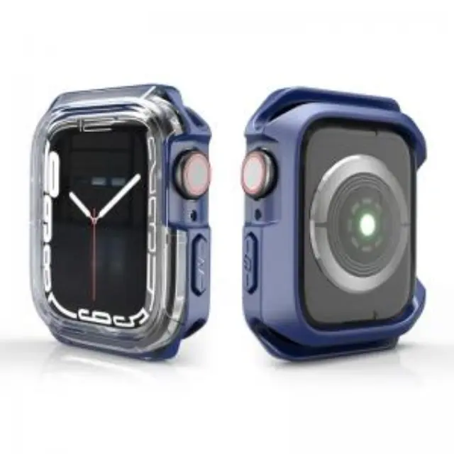 Θήκη TPU & PC Devia Apple Watch SE 3/ SE 2/ SE/ 6/ 5/ 4 40mm Shock Proof Sport Μπλε N62124 3