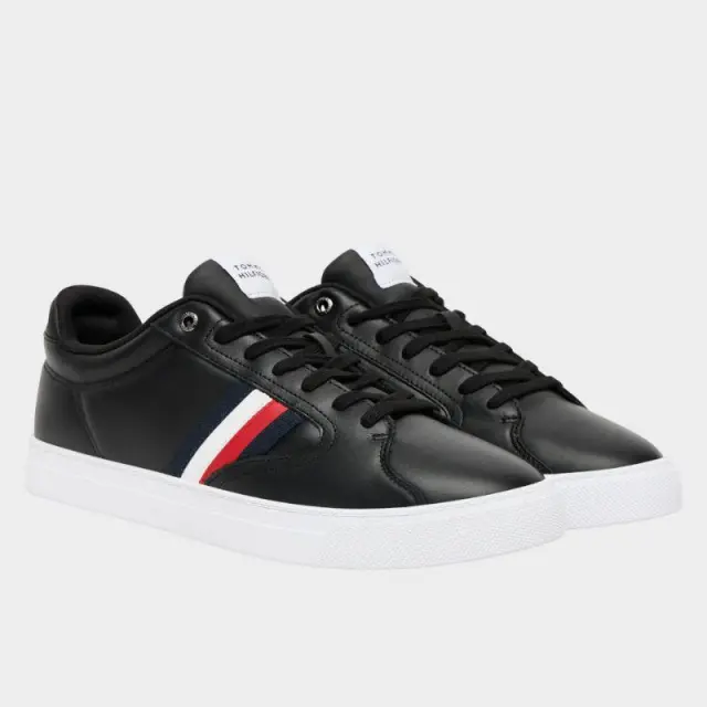 Tommy Hilfiger - Ανδρικά Sneakers Icon Court Stripes FM0FM05628-BDS Μαύρο - 46 2