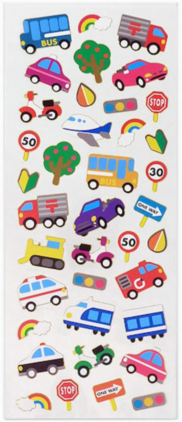 Αυτοκόλλητα Cute Cars 31x11cm / 203 (Exas Paper)