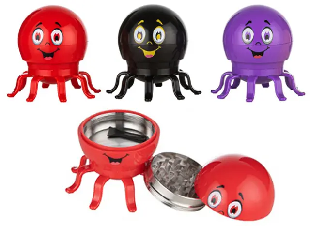 Super Heroes Grinder Τρίφτης Octopus 50mm - 3 Parts