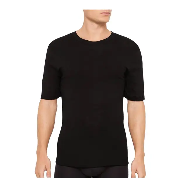 FMS Unisex Ισοθερμικό Μπλουζάκι Κοντό Μανίκι, Χρώμα Μαύρο