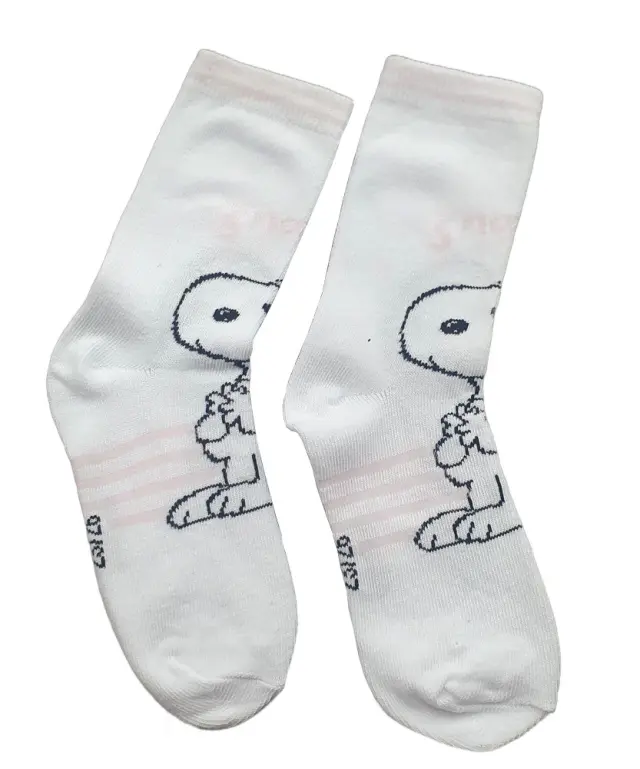 Παιδικές Κάλτσες Snoopy White Black 7120261 - 31-34 2