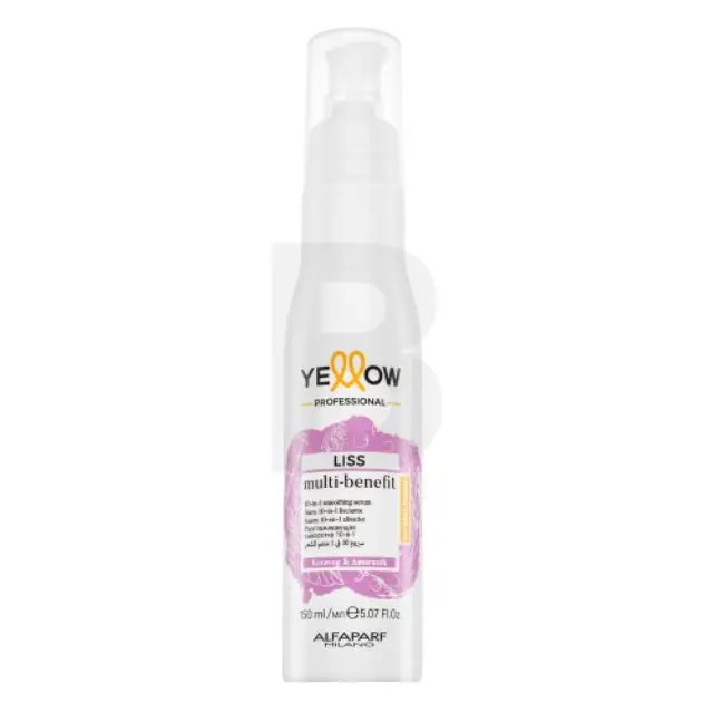 Alfaparf Milano Yellow Liss Multi-Benefit Leave-in hair treatment for smooth and glossy hair 150 ml