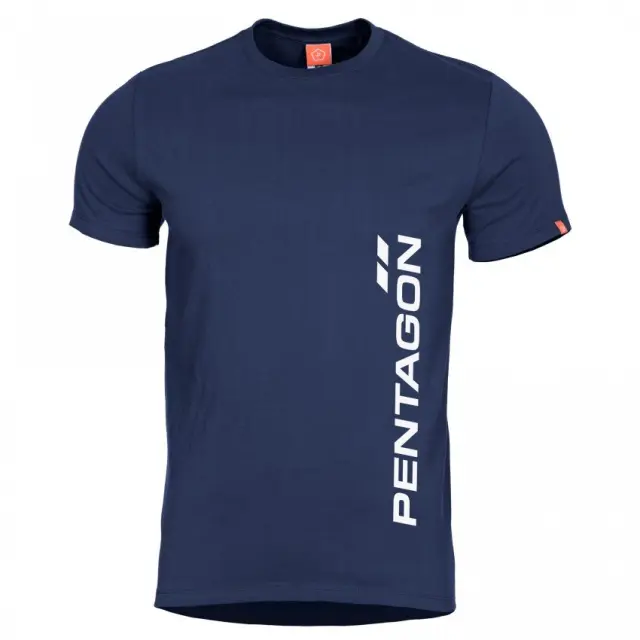 Pentagon Ageron ''Vertical'' T-Shirt-Μπλουζάκι Μακό για Τακτική - Καθημερινή Χρήση - 05MB-Midnight Blue-Σκούρο Μπλε