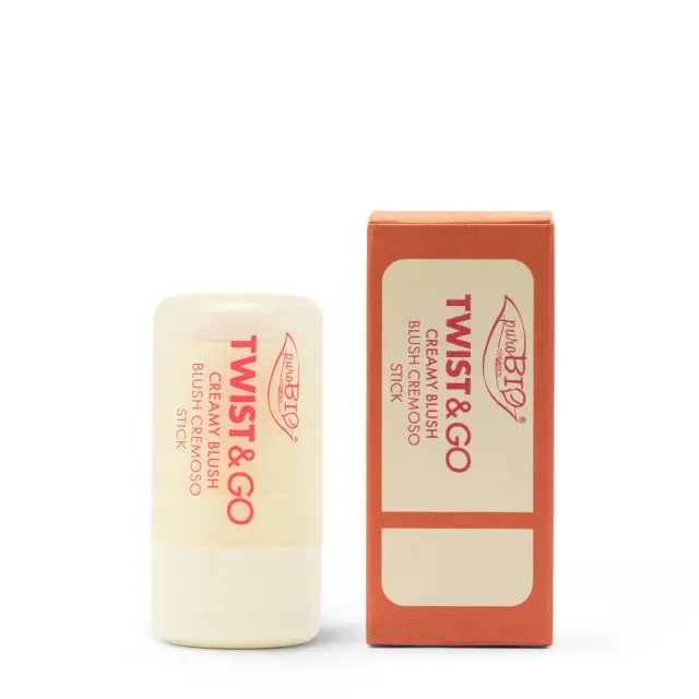 puroBIO Twist & Go Creamy Blush Stick - PRB03-Warm Pink Nude