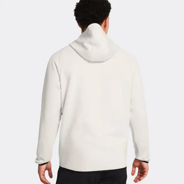 Under Armour Unstoppable Fleece Full-Zip Hoodie (1389352-110) - Λευκό - L 2